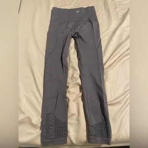 Gymshark High Waisted Leggings - Gray - Size Medium